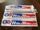 狮王（Lion）Whitewhite进口美白牙膏荷兰薄荷150g×3大白管去黄去牙渍金榜 实拍图
