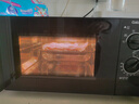 格兰仕（Galanz）微波炉烤箱一体机 平板式不锈钢内胆23升大容量家用光波炉机械旋钮操作简单G80F23SP-M8(S0) 实拍图