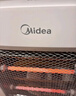 美的（Midea）小太阳取暖器家用节能电暖器台式电热器暖气机办公室烤火炉暖脚器暗光防烫远红外电暖气 双管两档调温款MH 机械式 实拍图