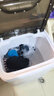 扬子洗衣机小型迷你半自动单桶筒家用婴儿童宿舍租房 扬子 80方桶蓝光款【黑色】 实拍图