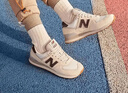 NEW BALANCE休闲鞋女鞋复古舒适秋冬透气轻便百搭运动鞋574系列WL574RCF 39 实拍图