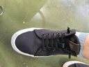 回力(Warrior)男鞋时尚板鞋免带鞋子男士软底休闲鞋 H413T 黑色 40 实拍图