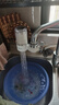康佳（KONKA）净水器水龙头 厨房家用自来水过滤器 阻水垢除余氯 可视化双出水可清洗滤芯 KPW-LT02 一机1芯 实拍图