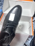 卡帝乐鳄鱼（CARTELO）皮鞋男商务英伦牛皮正装鞋秋冬男士婚鞋加绒鞋子男513 黑色 40 实拍图