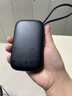 倍思【国标3C认证】充电宝20000毫安自带双线22.5W快充移动电源可上飞机适用于苹果安卓小米手机 实拍图