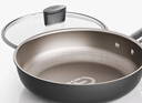 爱仕达（ASD）平底锅纯钛不粘无氟涂层煎锅 轻量钛炒锅煎蛋锅电磁炉燃气通用Z6Q 实拍图
