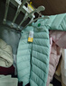 巴拉巴拉童装婴儿羽绒服宝宝轻薄连体衣抱衣爬服儿童冬装男童女童可爱萌趣 实拍图