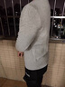 啄木鸟（TUCANO）毛衣针织衫男秋冬季V领商务休闲舒适男装上衣打底衫 黑色 2XL 实拍图