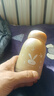 【京东物流送货上门】萌萌兔卡通水杯女牛奶玻璃杯创意便携杯子 咖色萌萌兔 330ml 1只 实拍图