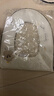 HOUYA马桶坐垫加厚秋冬季毛绒垫子带提手厕所坐便器拉链款四季通用 实拍图