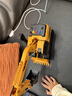 冠巢儿童玩具男孩新年礼物3-6岁汽车玩具声光工程挖掘机益智玩具车 实拍图