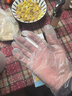炊大皇一次性手套特厚剥龙虾手套高低口手套100只食品级加厚耐用不易破 实拍图