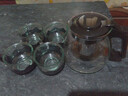 【京东物流】茶壶套装整套茶具大容量玻璃茶杯带滤网耐高温泡茶具 1000ML一壶+四杯套装【活动】【无茶盘】 实拍图