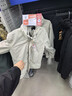 迪卡侬（DECATHLON）冲锋衣男三合一男女夹克防风防水夹克男保暖可拆卸内胆抓绒衣外套 男款 月白色 M 实拍图