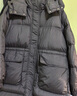 森马（Semir）90绒羽绒服女长款收腰显瘦冬季宽松连帽三防厚外套101724113055 实拍图