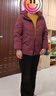 雪中飞中长款羽绒服女士中老年妈妈装可拆卸帽加厚宽松保暖秋冬外套 185 实拍图