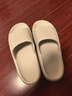 蕉内301H拖鞋男女士浴室洗澡防滑踩屎感情侣家居凉拖鞋抗菌防臭可外穿 【王一博同款厚底版】冷石灰 39-40 实拍图
