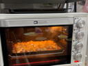 长帝（changdi）国家补贴家用烤箱多功能电烤箱 32升大容量上下管独立控温多面搪瓷内胆机械式旋钮白色新年货礼物 实拍图