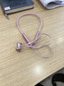 索爱(soaiy) X8无线蓝牙耳机 颈挂式跑步运动音乐耳机半入耳长续航 适用于苹果安卓华为手机 玫瑰金 实拍图