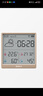 杜克温湿度计室内时钟wifi智联家用数显电子可贴可立TH3 香槟金 实拍图