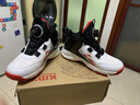 李宁热断码男童鞋子运动鞋春秋新款儿童24号科比篮球鞋中大童球鞋加 黑红 37 实拍图