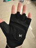 Keep 健身手套男女立体掌垫版 哑铃器械护腕力量训练耐磨防滑 黑色S 实拍图