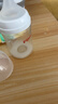 贝亲（Pigeon）玻璃奶瓶宽口径防胀气160ml S号奶嘴 1月+ AA186  实拍图