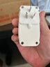 国际电工（FDD） 漏电保护插头 电器热水器防水防触电保护器 插座转换头 加厚款-漏保插头10A(直插款) 实拍图