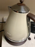 德龙(Delonghi) KBOV2001.BG电水壶 自动断电大功率电水壶 奶油白 304不锈钢材质 实拍图