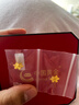中国黄金（CHINA GOLD）黄金耳钉女士999足金雪花耳钉一对生日礼物送女朋友老婆 足金耳钉约1.8g【甄选礼盒】 实拍图