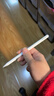 Apple/苹果 Pencil Pro 磁吸触控笔手写笔苹果笔电容笔书写绘画ipad笔 适用于iPad Pro/Air/mini机型 实拍图