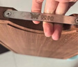 双枪乌金檀菜板 百年龄整木砧案板家用切菜食品抗菌防霉实木40*27*2.5 实拍图