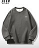 JEEP SPIRIT吉普卫衣男春季圆领长袖T恤男宽松套头上衣修身打底衫男装XL 实拍图