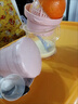 速狄嘉（SU DI JIA）手动榨汁机家用榨汁器婴儿宝宝原汁机手压汁器迷你炸果汁机榨橙汁 北欧蓝+绿 实拍图