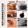 家逸（JIAYI）万向轮移动小凳子客厅茶几沙发凳家用矮凳滑轮板凳软包换鞋脚踏凳 实拍图