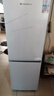 上菱183升双开门冰箱小型出租房2-3人用 出租屋家用两门二门小户型双门电冰箱以旧换新BCD-183D 实拍图