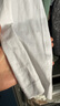 网易严选25新品新疆棉长袖T恤10A抗菌万能打底衫不易变形男女同款 25秋冬四季款长袖-本白色 L 实拍图