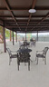 紫叶（ziye） 户外桌椅 庭院铸铝桌椅 花园阳台室外组合 休闲餐桌铁艺烧烤桌椅 升级款【D90圆桌+4椅】配坐垫 实拍图
