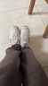 NEW BALANCE NB574官方休闲鞋女鞋复古舒适秋冬透气网鞋礼物轻便百搭运动鞋 米白色 WL574RCF 39 (脚长25cm)尺码详询客服 实拍图