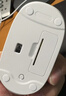 罗技（Logitech）M221 轻音鼠标 无线鼠标 办公鼠标 对称鼠标 带无线微型接收器 米白色 实拍图