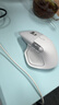 罗技（Logitech）大师系列 MX Master 4 高性能无线蓝牙鼠标  办公鼠标 静音鼠标  升级款 浅灰 带无线接收器 实拍图