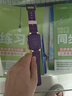 360儿童电话手表11X高清双摄防水GPS定位超长续航4G全网通视频通话可插卡学生初中生智能电子男女表紫 实拍图
