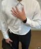 海澜之家长袖正装衬衫男秋季商务通勤挺阔有型衬衣男秋季【品牌专供】 实拍图