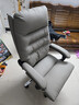 顾全C533家用老板椅舒适久坐办公椅电脑椅可躺工学椅子环保真皮座椅 浅咖 超纤皮（推荐) 实拍图