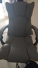 锦汐电脑椅办公椅子电竞椅家用人体工学椅老板椅主播靠背椅皮革转椅 灰色+4级杆+乳胶【二代升级】 实拍图