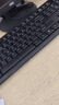 双飞燕（A4TECH) WK-100 有线键盘 办公打字用薄膜键盘笔记本外接台式电脑通用键盘104键 USB接口 黑色 实拍图