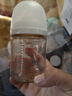 贝亲（Pigeon）新生儿 防胀气宽口径PPSU奶瓶160ml SS号奶嘴 0个月+AA261  实拍图