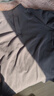 京东京造长袖t恤男打底衫摇粒绒秋冬加绒保暖卫衣内搭衣服男装半拉链 灰M 实拍图