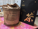七春安化黑茶特级天茯金砖湖南2014年金花茯砖茶叶1kg端午送长辈礼盒 实拍图
