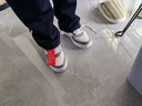 李宁板鞋男鞋子秋冬2025新款增高男士透气休闲百搭经典高端颜值运动鞋 【店铺热售】鲨鱼灰/标准白 39 (240mm) 实拍图
